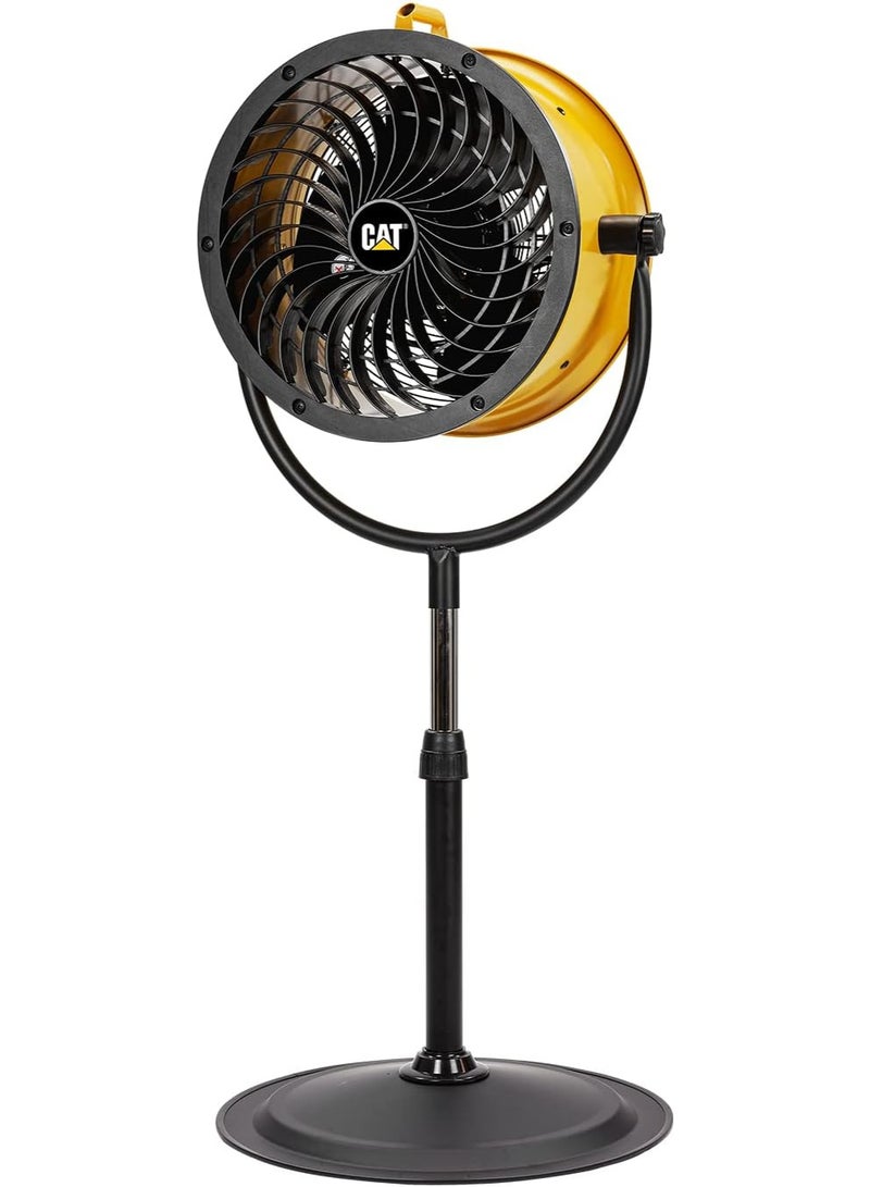 CATERPILLAR CAT Caterpillar® 14" HVPD-14AC HIGH VELOCITY PEDESTAL DRUM FAN, YELLOW  - Image 1