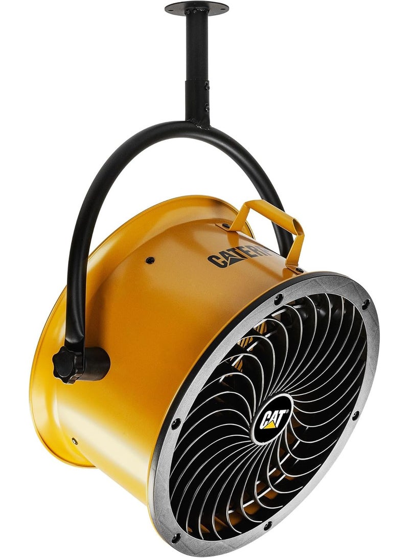 CATERPILLAR CAT Caterpillar® 14" HVPD-14AC HIGH VELOCITY PEDESTAL DRUM FAN, YELLOW  - Image 4