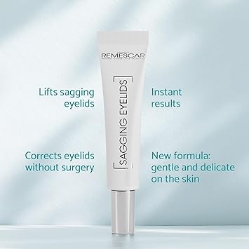 Remescar Sagging Eyelids Cream 8ml Instant Lift for Drooping Eyelids Upper Eye Lift Effect in 1 Application Clinically Proven AntiAging 180 Uses - Image 4
