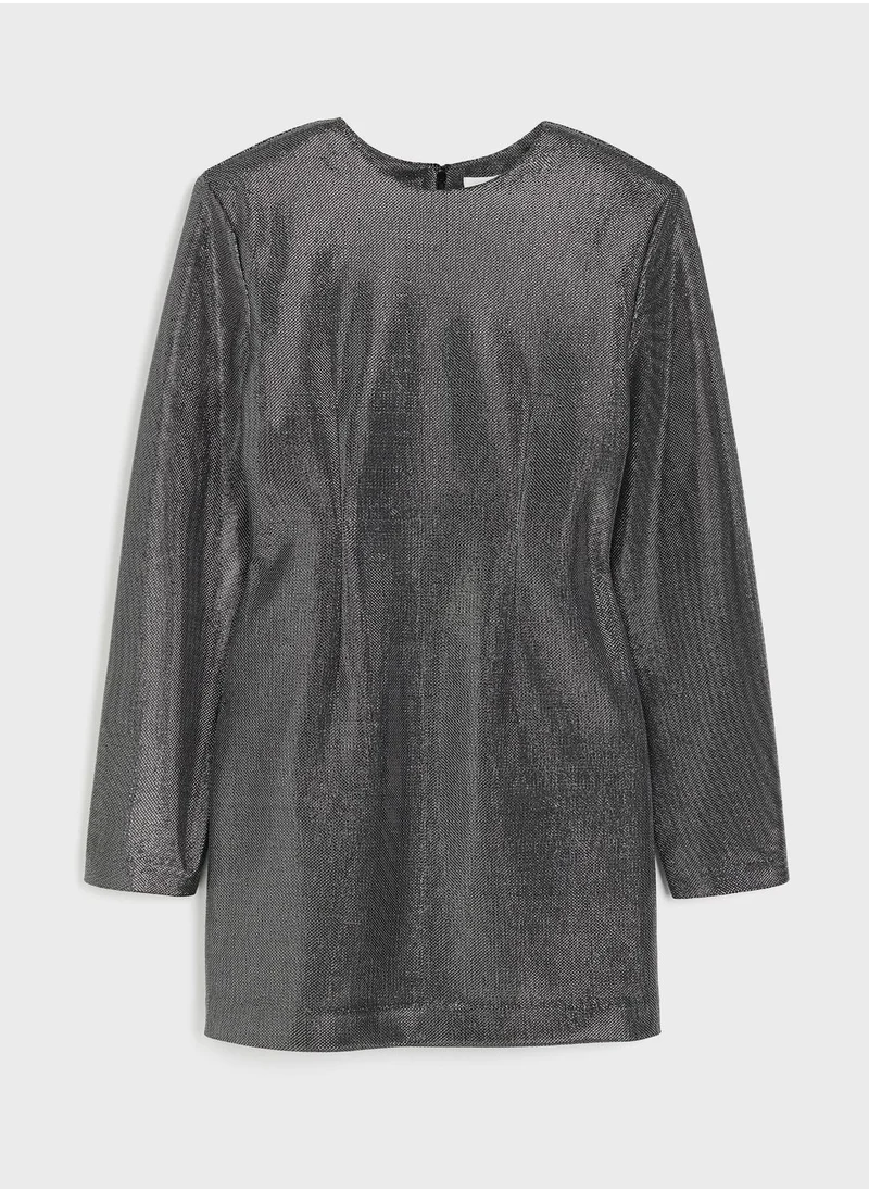 H&M Knitted Shimmer Dress