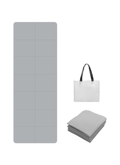Non Slip Yoga Mat, Thickened Exercise Mat, Soft Shock Absorption Foldable, Perfect for Pilates, Outdoor, Travel