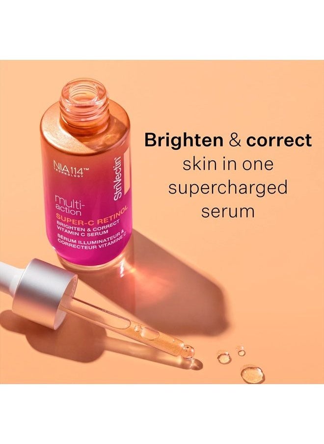 Strivectin Multi-Action Super-C Retinol Brighten & Correct Vitamin C Face Serum with Acerola Cherry Extract, 1 Fl Oz  - Image 2