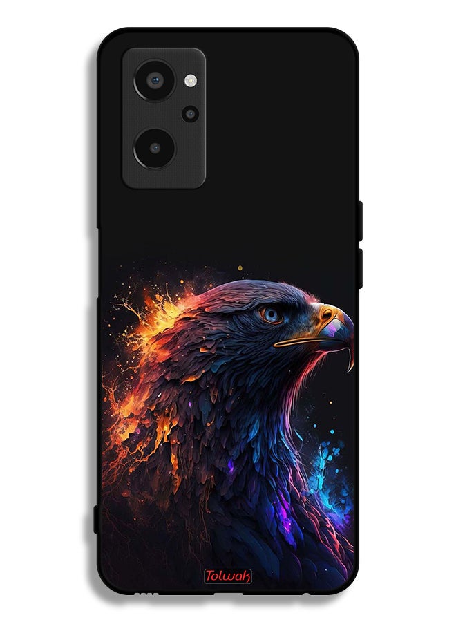 Tolwak Realme 9i 4G Protective Case Cover Eagle Art - Image 2