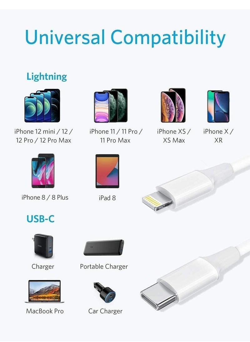 Generic Fast Charging Cable for Apple iPhone Charger 20W  - Image 4