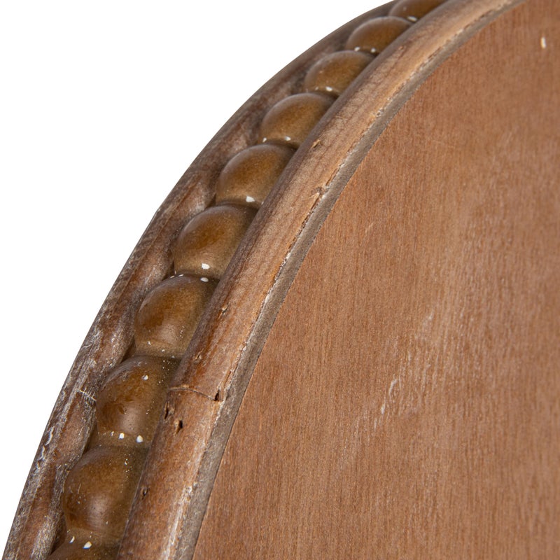 Creative Co-op Whitewashed Round Decorative Wood Tray - Image 4