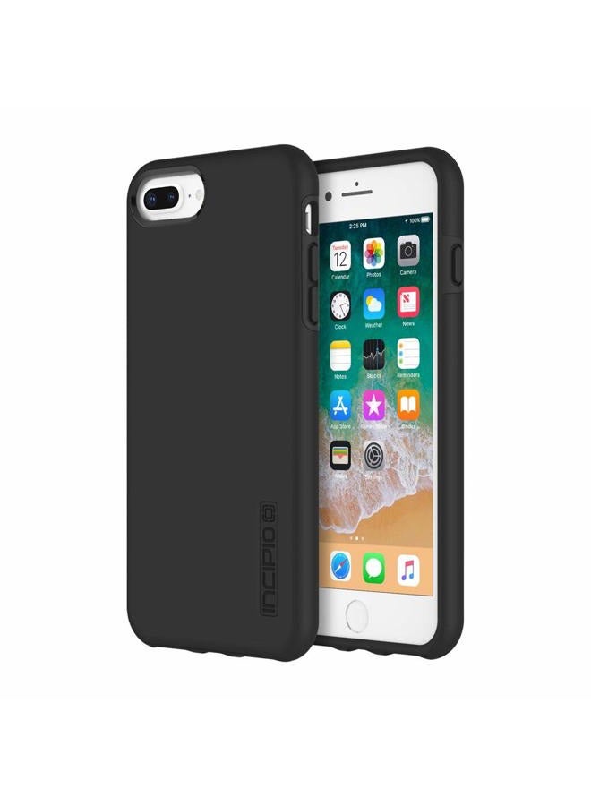 INCIPIO DualPro Dual Layer Case Cover iPhone 8 Plus/7 Plus/6s Plus - Matte Black - Image 3