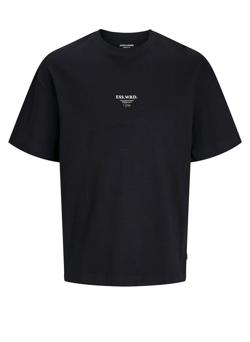 JACK & JONES Jjeurban Studio Crew Neck T-Shirt
