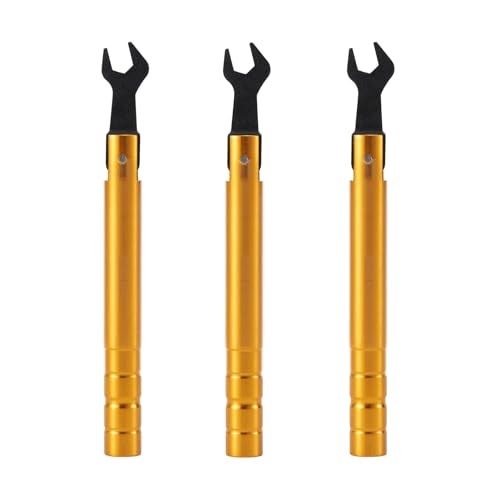 ThreeH 3 Pack SMA Torque Wrench 1 Nm Opening 8mm(5/16'') for SMA Adapter Convertor Spanner Microwave Measurements - Image 1