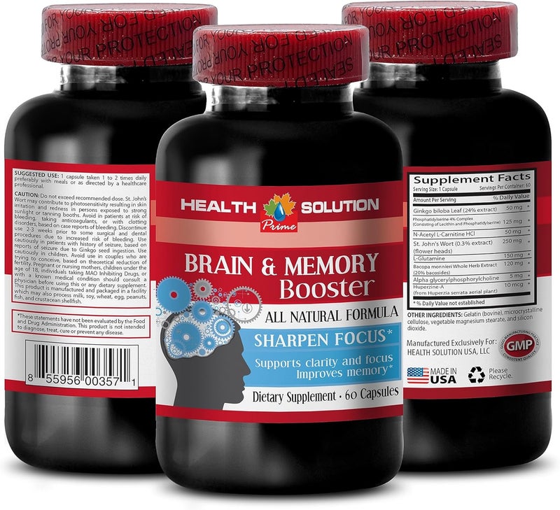 Health Solution Prime معزز الدماغ والذاكرة - Image 2