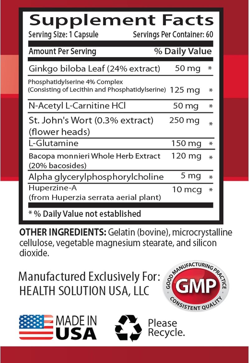Health Solution Prime معزز الدماغ والذاكرة - Image 5
