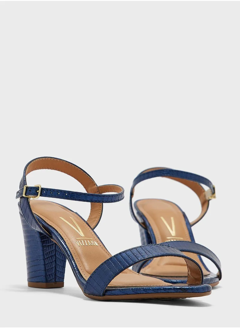 VIZZANO Nora Ankle Strap High Heel Sandals
