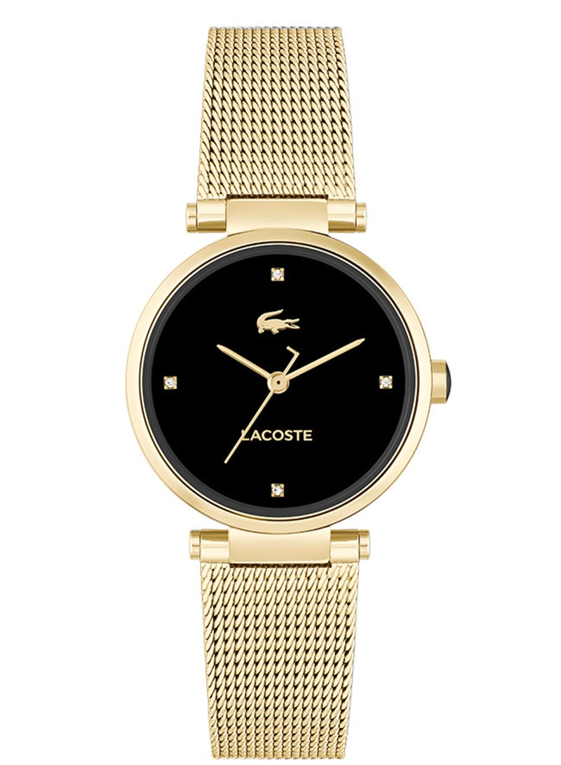 LACOSTE ساعة يد نسائية من الستانلس ستيل بعقارب دائرية الشكل 2001336 - 30 ملم - Image 1