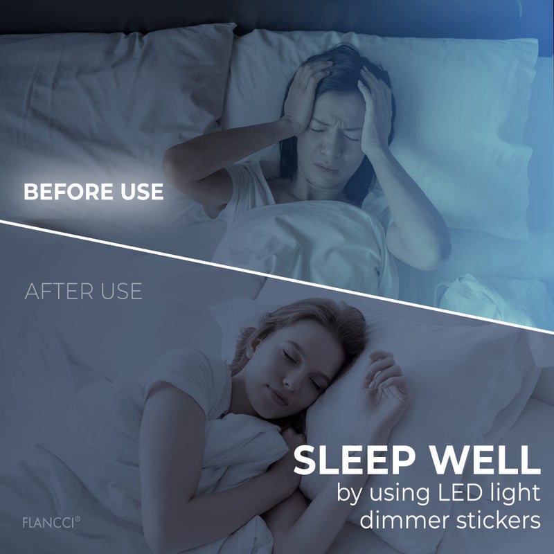 FLANCCI LED Light Blocking Stickers, Light Dimming Stickers, (2 Sheets) Dimming Sheets (2 Sheets 80%) - Image 5