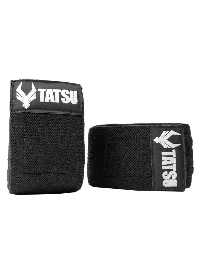 Tatsu Knee Wraps Black Standard - Image 2
