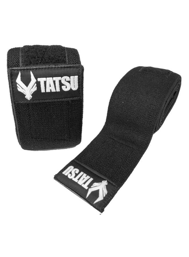 Tatsu Knee Wraps Black Standard - Image 1