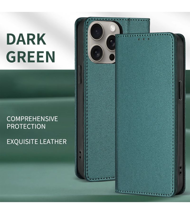 Purple Magnetic Stand Flip Cover Case For Samsung S10 5G With Card Slot - Image 1