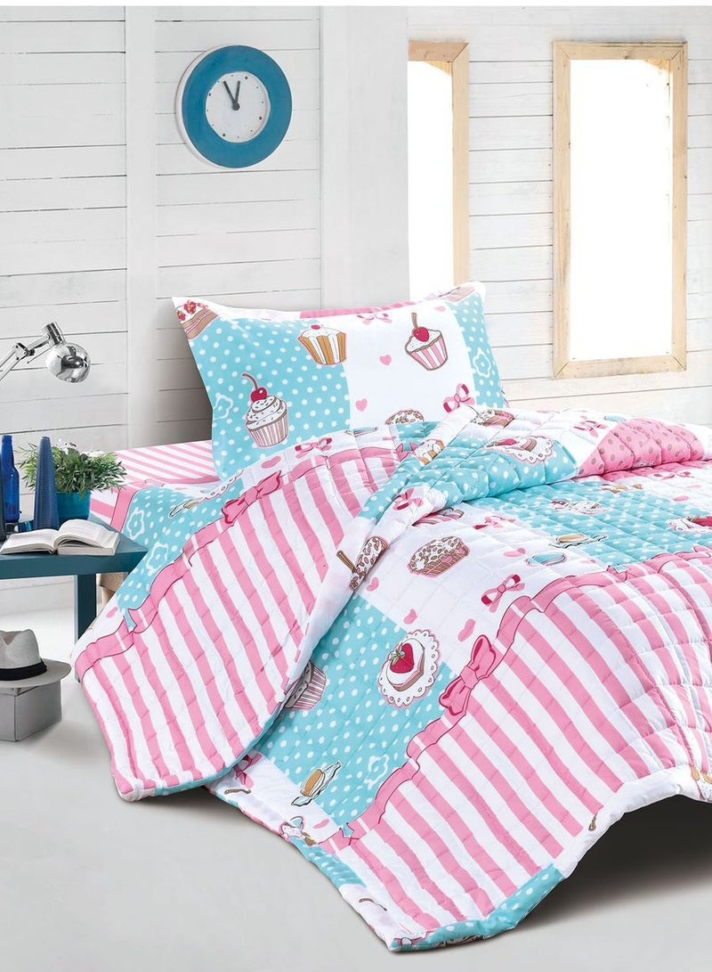 مينج لي طقم لحاف سرير مضغوط مكون من 3 قطع رسوم اطفال - Image 2