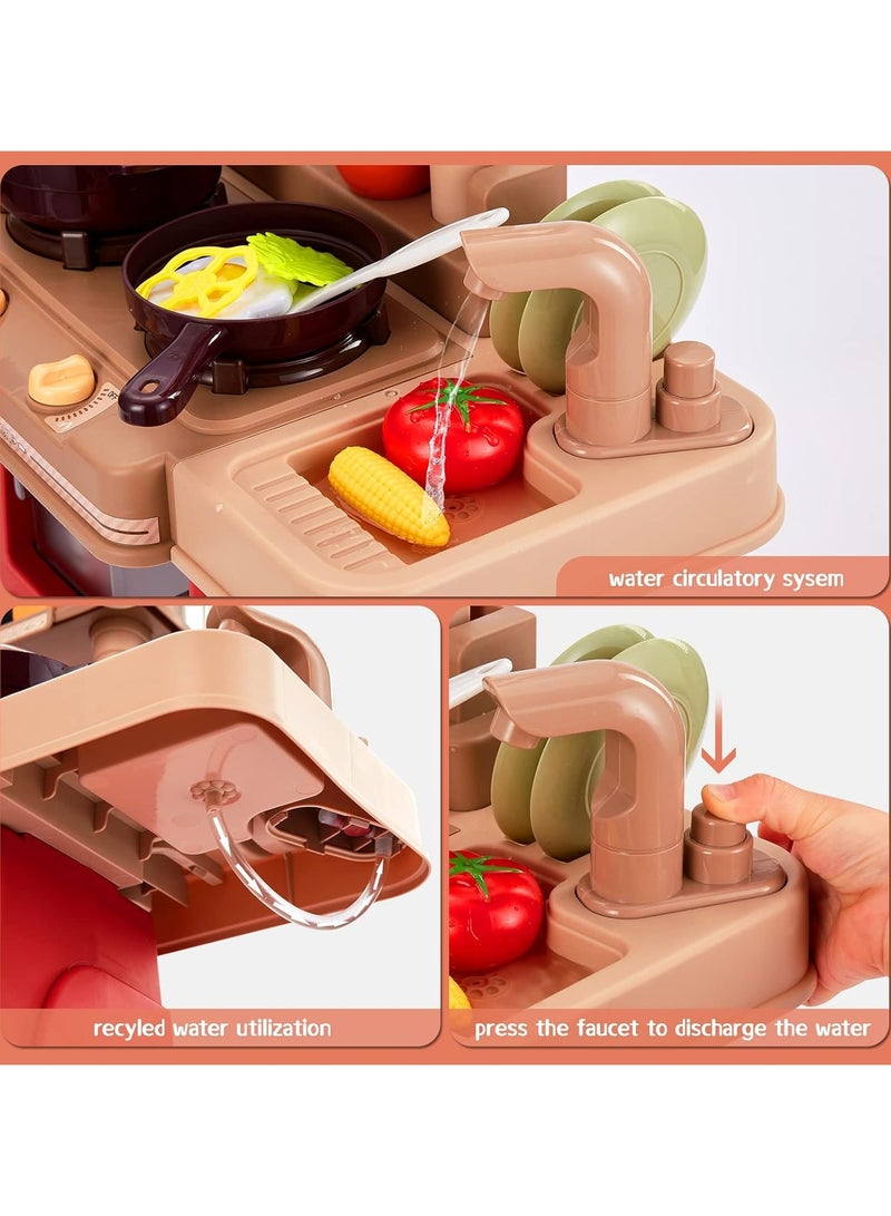 A 44-Piece Kid's Kitchen Toy Set - Image 2