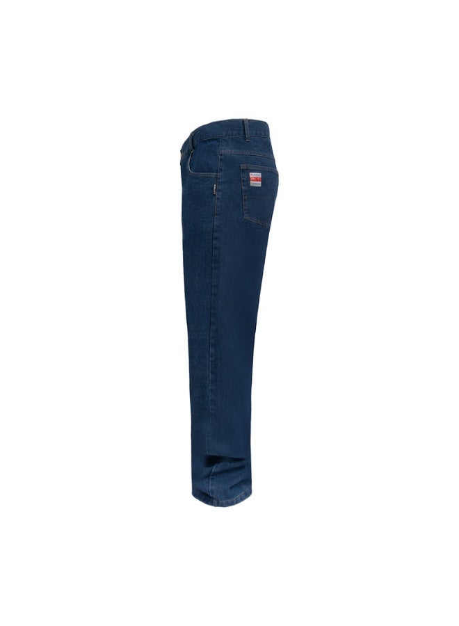 Shield Flame-Resistant & Anti-Static Work Pants for Men – Arc Flash Industrial Safety PPE 
NAVY COLOR - Image 3