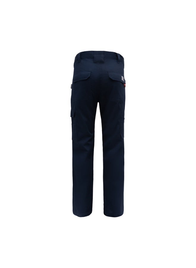 Shield Flame-Resistant & Anti-Static Work Pants for Men – Arc Flash Industrial Safety PPE 
NAVY COLOR - Image 2