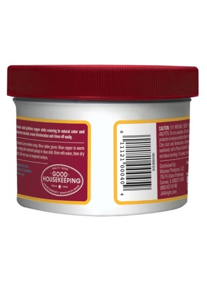 Wright's Wright's Copper Cream - For Cleaning and Polishing Pots, Sinks, Mugs, Hardware, Pans and More - 8 fl oz  - Image 2