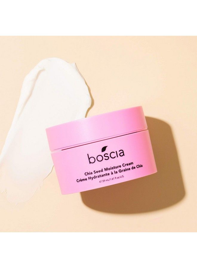 boscia Chia Seed Moisture Cream Vegan Skincare. Sensitive Skin Face Lotion With Elderberry Vitamin A Vitamin B6 Vitamin C & Vitamin E. 1.61 Fl Oz - Image 4