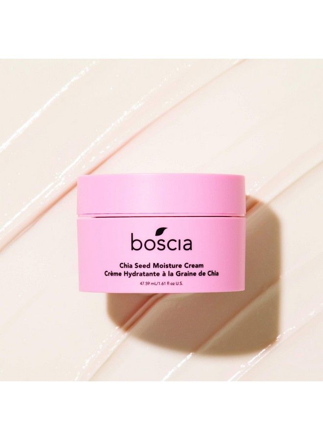 boscia Chia Seed Moisture Cream Vegan Skincare. Sensitive Skin Face Lotion With Elderberry Vitamin A Vitamin B6 Vitamin C & Vitamin E. 1.61 Fl Oz - Image 5