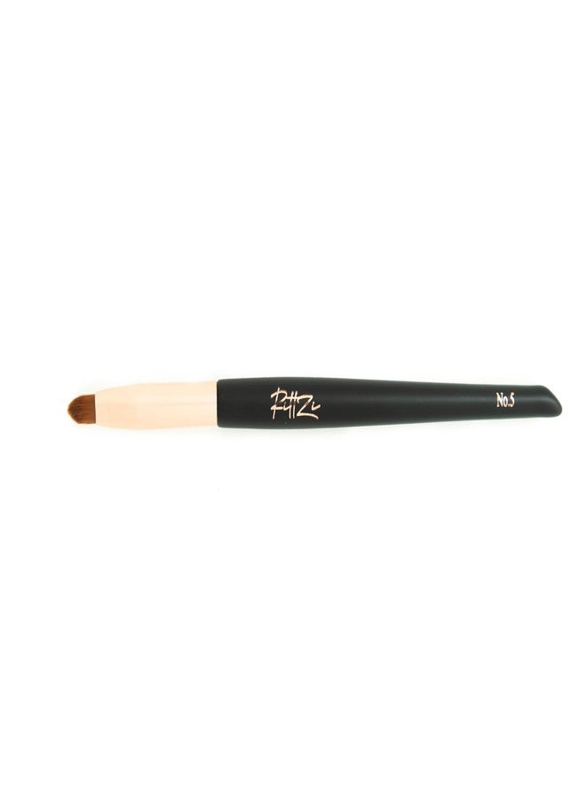 RittZi Precision Lip Brush No.5 - Professional Vegan Tapered Makeup Tool - Image 1