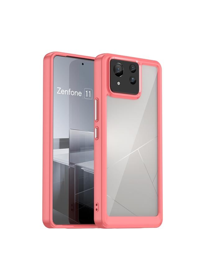 اس-توب جراب لهاتف Asus Zenfone 11 Ultra Colour Series مصنوع من مادة TPU الهجينة المصنوعة من الأكريليك - Image 1