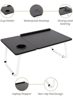 Folding Laptop Table Bed Tray Desk Stand With Phone Holder - pzsku/Z961E674D752607CBE008Z/45/_/1722499036/531d7298-14cf-4934-9c66-5440310f0d66