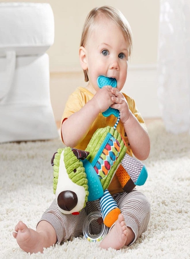 BeFunky Baby Activity and Teething Toy with Multi-Sensory Rattle and Textures (Puppy) - Image 2