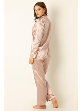 DoReMi Long Sleeve Satin Pajamas Set  - Image 5
