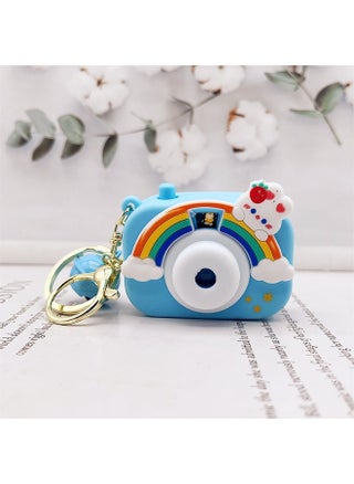 Rainbow Projector Cute Bunny Camera - Blue