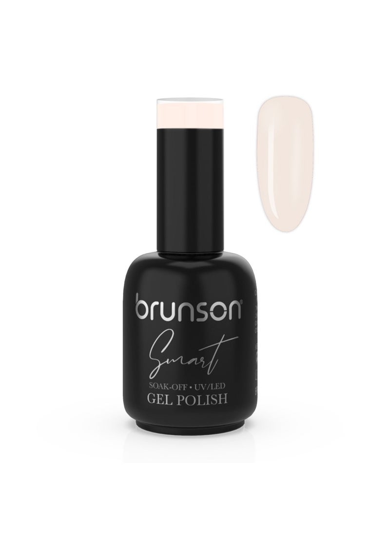 brunson - Gel Nail Polish 15ml Smart Gel Nails Glossy Shine Finish Long Lasting Soak off UV LED Gel Polish for Nail Art French Manicure Pedicure Salon Quality Chip Resistant Gel Nail Extensions UV Gel - Image 1