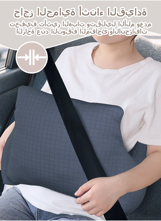 Generic Hysterectomy Recovery Pillow, Post-Surgery Cushion for Abdomen C-Section Tummy Tuck Lumpectomy Myomectomy Patients Must Haves Abdominal Pillow with Pocket (Navy Blue)  - Image 5