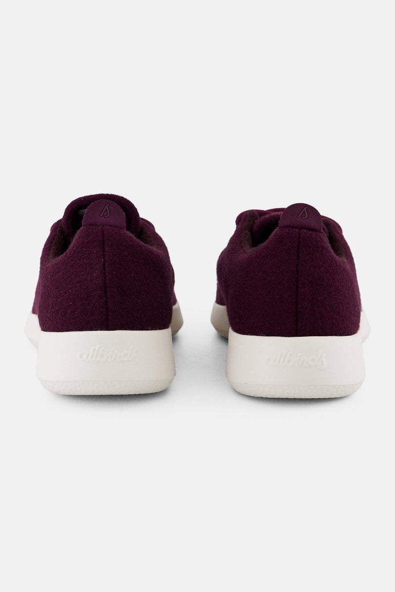 Allbirds Women Wide Lace Up Casual Shoes, Maroon - Image 2