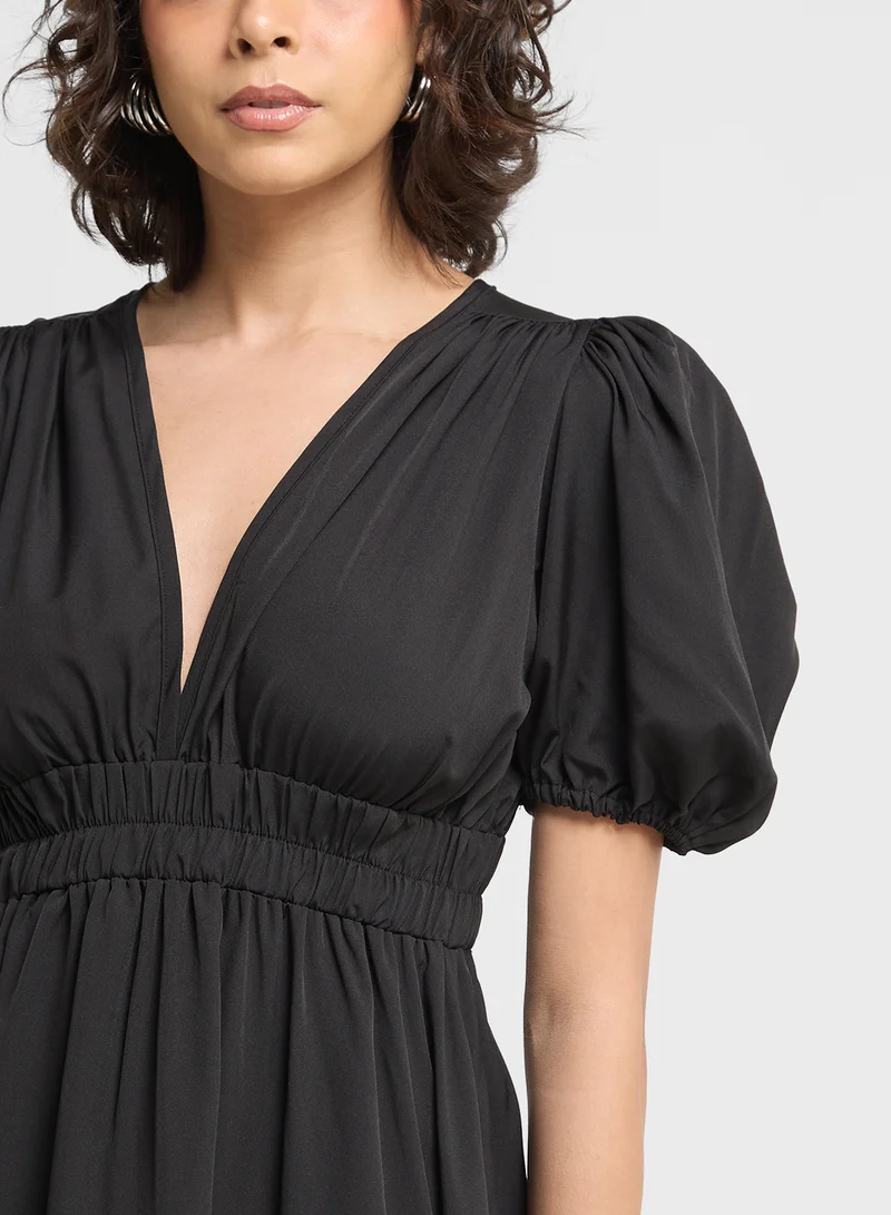 ELLA Tiered Midi Dress