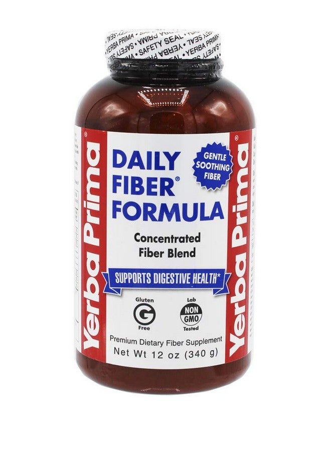 Yerba Prima Daily Fiber Formula 12 Oz (3 Pack) Soluble & Insoluble Dietary Fiber Supplement Colon Health Vegan Non Gmo Gluten Free - Image 4