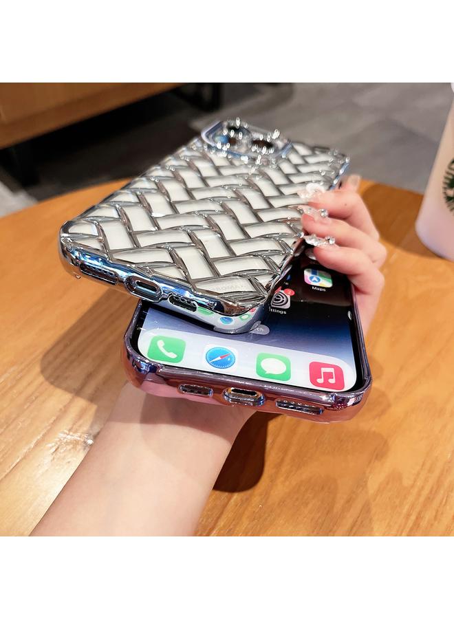 اس-توب جراب لهاتف iPhone 13 Pro Max، جراب هاتف منسوج بتقنية الطلاء الكهربائي ثلاثي الأبعاد والنقش بالليزر - Image 3