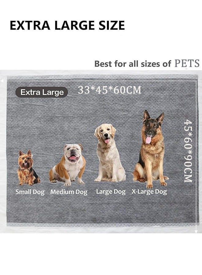 Ultra Absorbent Carbon Pet Pee Pads Disposable Odor Control Carbon Pet Dog and Puppy Training Pads Quick Drying Leak Proof Pee Pads (S 33 X 45cm 100Pcs) - Image 2