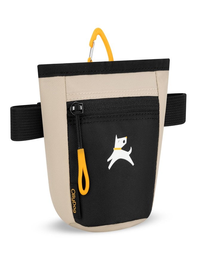 OllyDog حقيبة مكافآت OllyDog Goodie، حقيبة مكافآت الكلاب، مشبك حزام الخصر للتدريب بدون استخدام اليدين، إغلاق مغناطيسي، أدوات تدريب الكلاب وتعديل سلوكها، ثلاث طرق للارتداء (مع الحليب) - Image 5