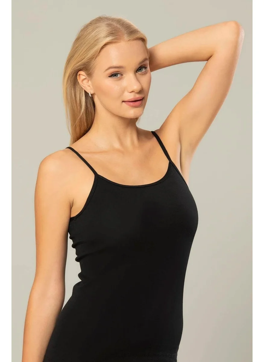 اردم Women's Ribana Rope Strap Undershirt 2153 - 6 Pieces