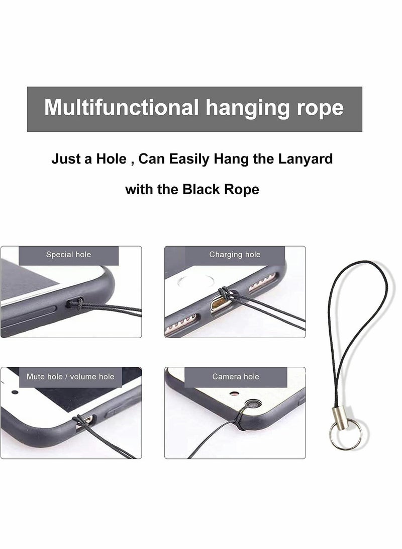 Excefore Cool Lanyard, Cute Neck Lanyard Key, Wallet, ID Holder Premium Soft Silk Strap Ladies Lanyard Men's Key 2Pcs - Image 3