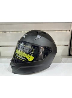 MTS Helmet Pro 910 Matte Black with Sunglasses  - Image 1