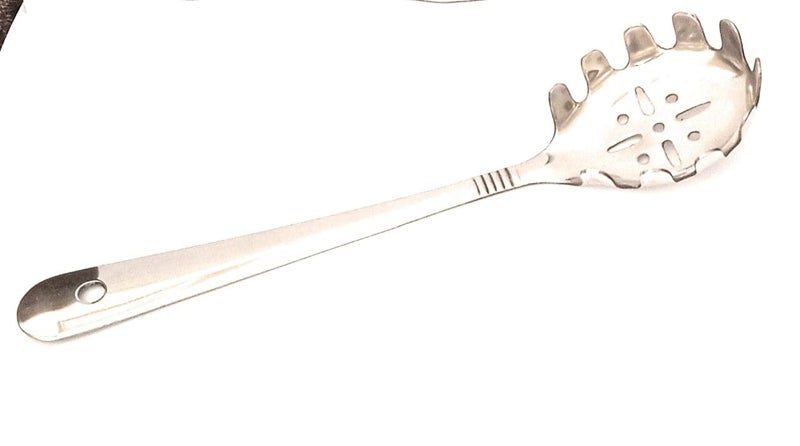 v c Stainless Steel Long Handle Spaghetti Noodles Pasta Serving Spoon, Pack of One Piece - Image 1