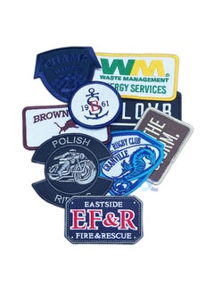 Daily Crafts Daily Crafts Styles Pack of 5 Random Assorted Badges Embroidered Patches Sew OnIron On Patch Applique for Clothes Dress Hat Jeans DIY Accessories  - Image 3