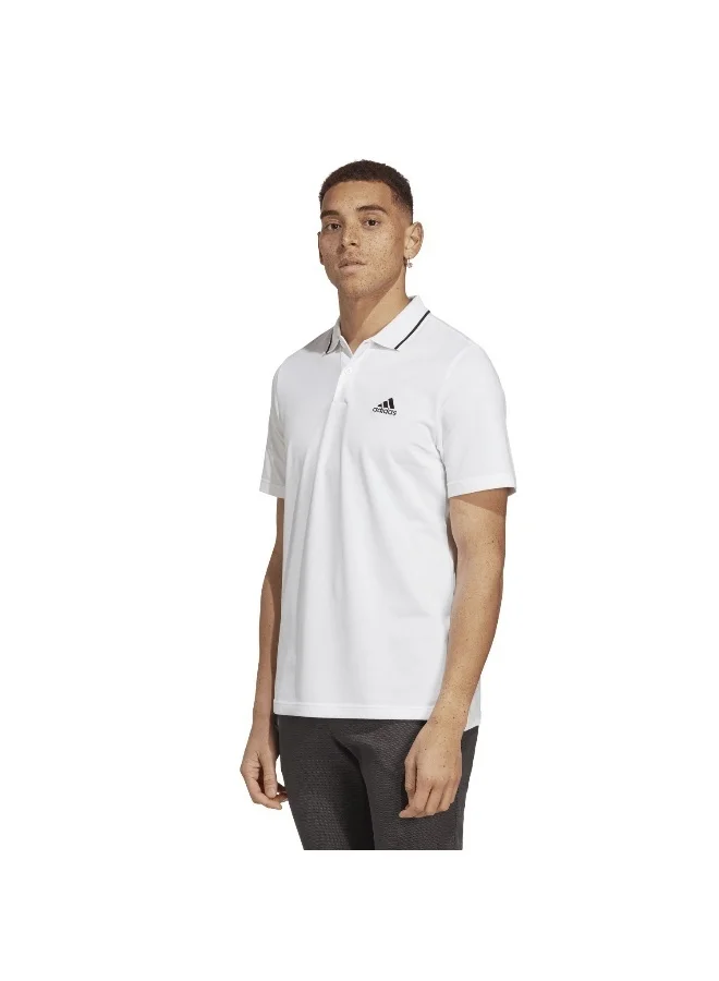 adidas Originals M Sl Pq Ps White Training Polo Shirts 2XS