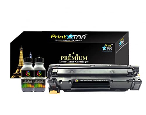Print Star Canon 3010 Compatible Toner Cartridge for Canon MF3010 , MF 3010 Monochrome Multi-Function Laser Printer (Combo 3010 Cartridge+2 Refill) - Image 1