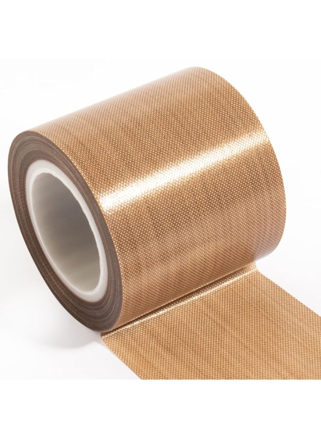 هيتكس شريط تفلون عالي الحرارة من يو إس برو، بطول 10 أمتار - شريط PTFE مقاوم للحريق والماء وذاتي اللصق، ولفافة عازلة متينة مقاومة للحرارة، للاستخدام في الختم والكهرباء والضغط الحراري والاستخدام الصناعي. - Image 1