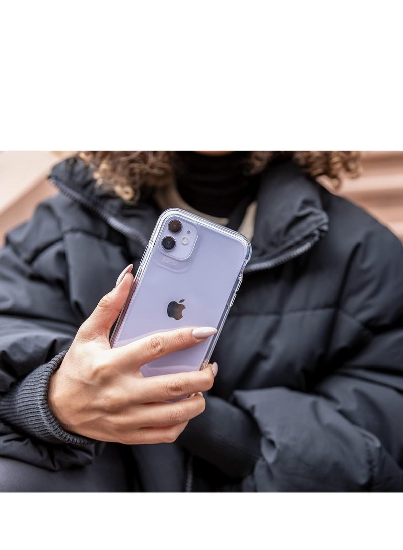 Gear4 for iPhone 11 6.1-Inch Case Transparent, Heavy Duty Durable 3-Layer [Not Yellowing][Military Grade Drop Protection] Shockproof/DropProof Protective Cover - Clear - Image 3